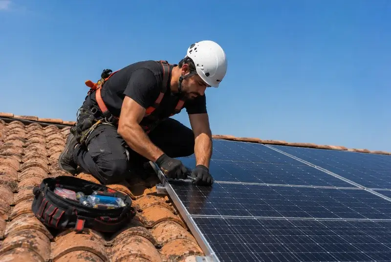 Maintenance et monitoring de panneaux solaires à Beaupréau-en-Mauges