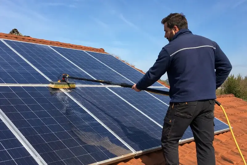 Nettoyage et entretien de panneaux solaires à Beaupréau-en-Mauges